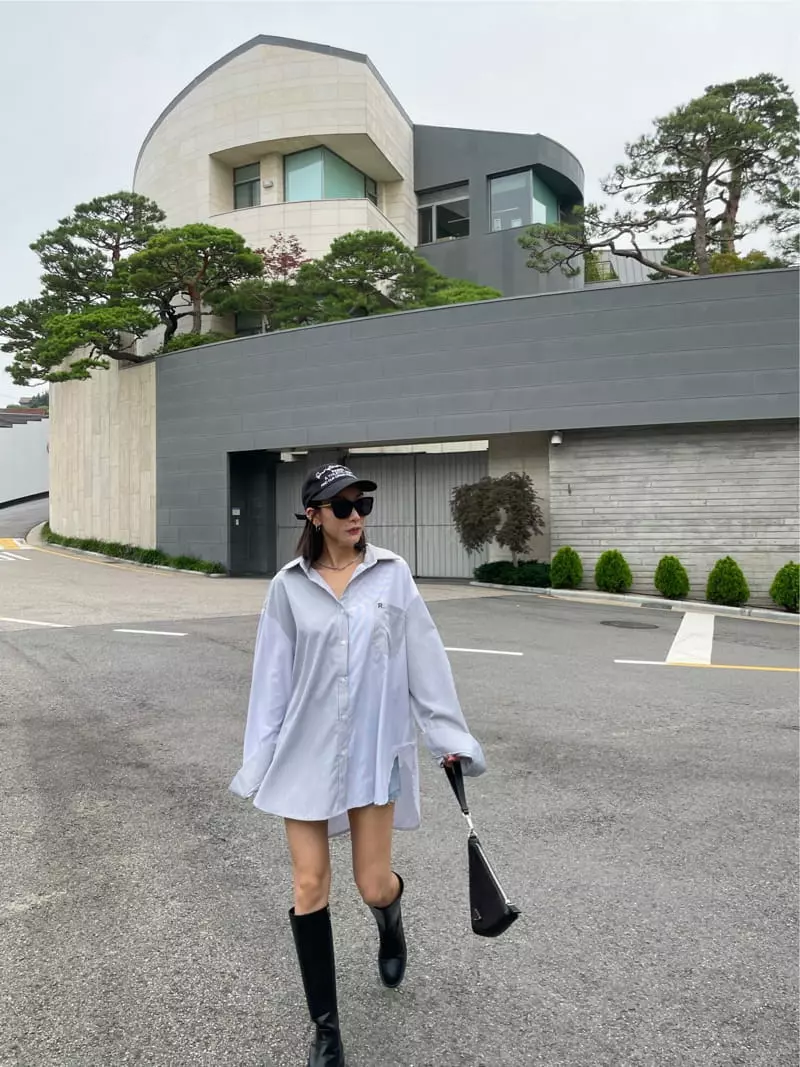 Ryon - Korean Women Fashion - #womensfashion - Stripes Color Shirt - 3