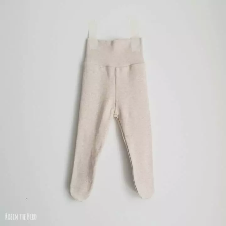 Saerobin - Korean Baby Fashion - #babygirlfashion - Stomacj Foot Leggings - 2
