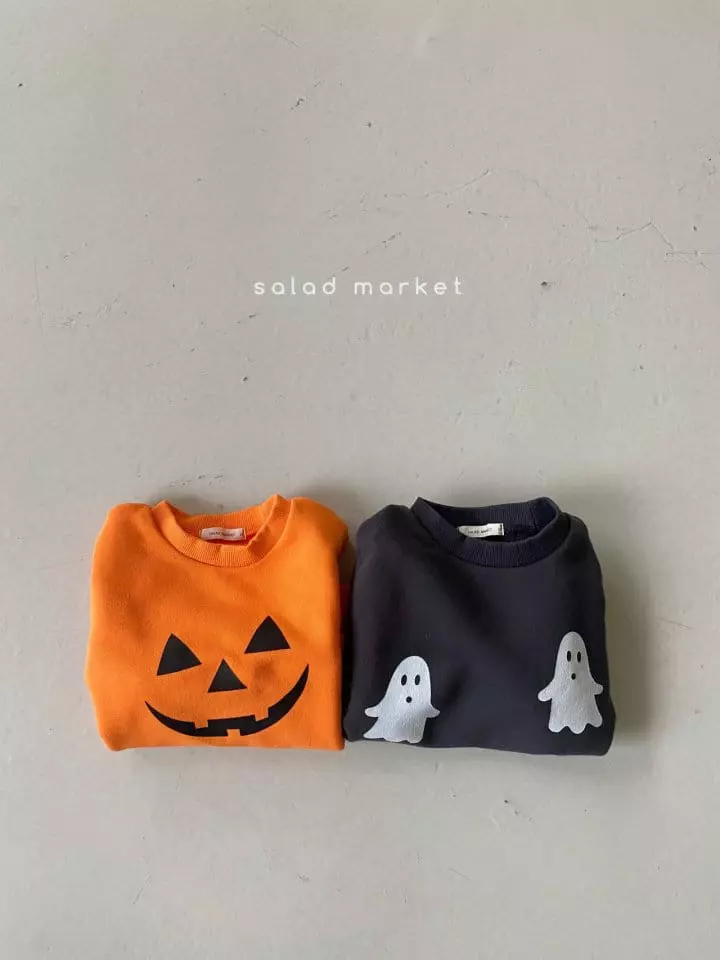 Salad Market - Korean Children Fashion - #Kfashion4kids - Pumkin Sweatshirt - 5