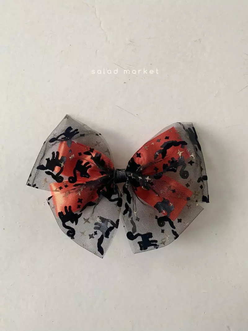Salad Market - Korean Children Fashion - #discoveringself - Bling Cat Hairpin - 3