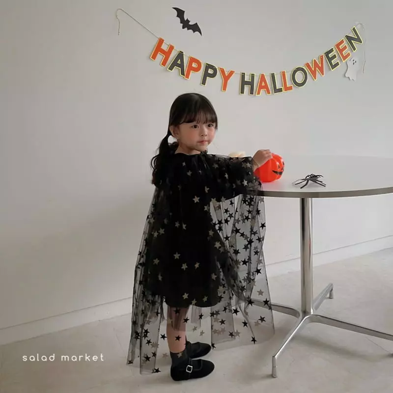 Salad Market - Korean Children Fashion - #kidsshorts - Night Cape