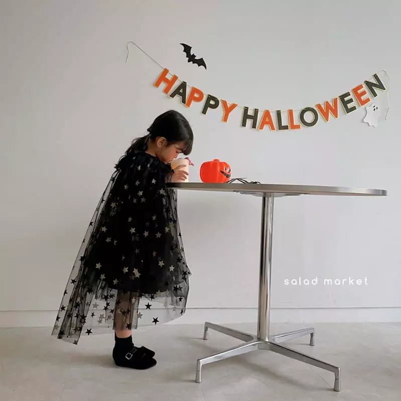 Salad Market - Korean Children Fashion - #kidzfashiontrend - Night Cape - 3