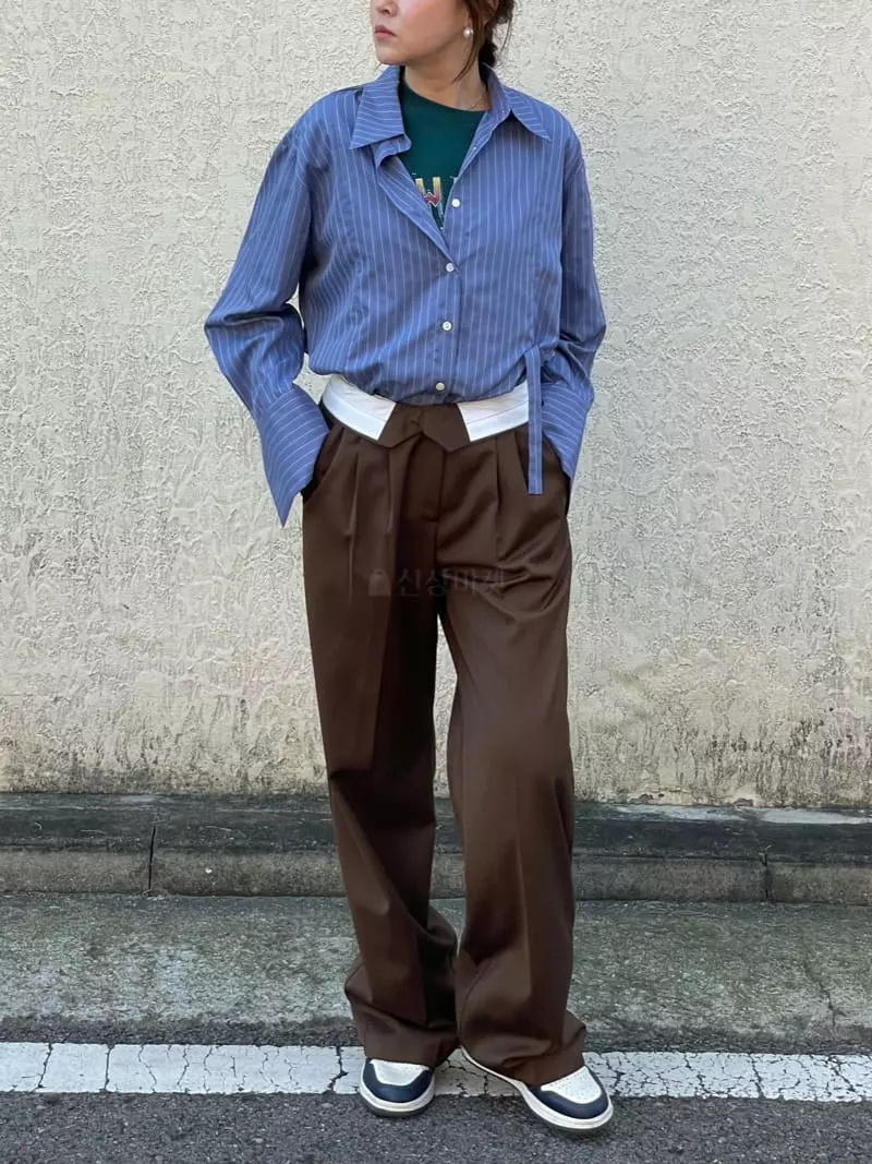 Sandalwood - Korean Women Fashion - #momslook - Out Pants