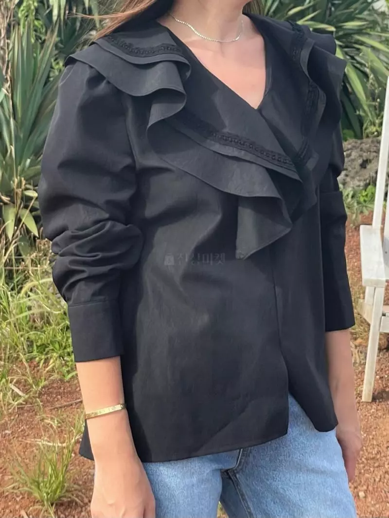 Sandalwood - Korean Women Fashion - #momslook - Lilly Blouse - 7
