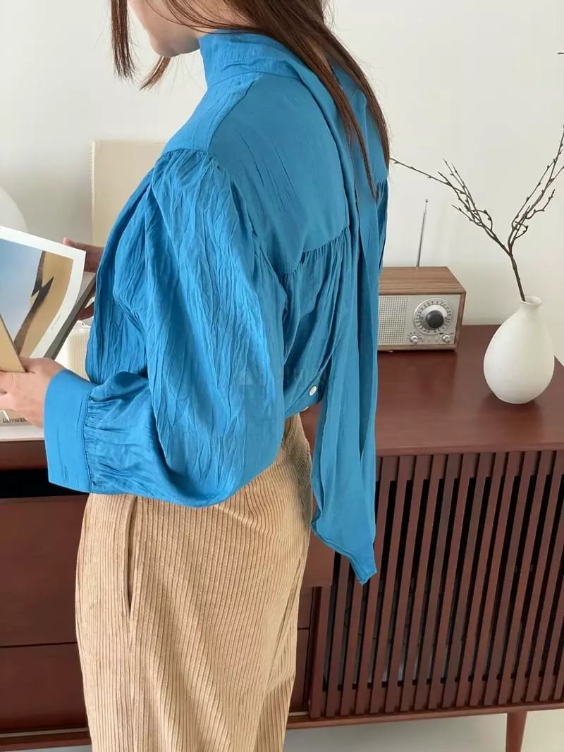 Sandalwood - Korean Women Fashion - #momslook - Niss Blouse - 11