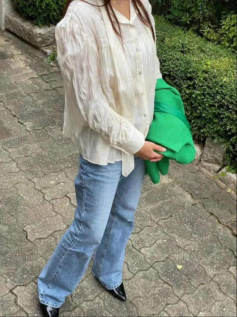 Sandalwood - Korean Women Fashion - #momslook - Niss Blouse - 5