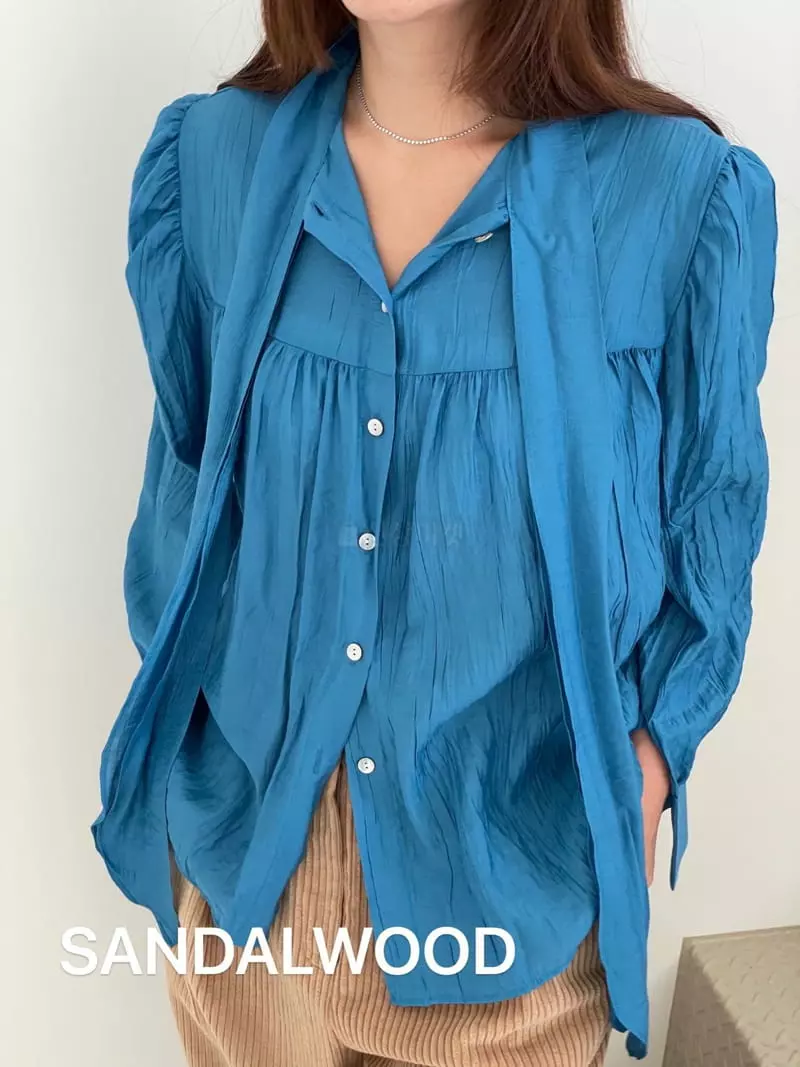 Sandalwood - Korean Women Fashion - #momslook - Niss Blouse - 7