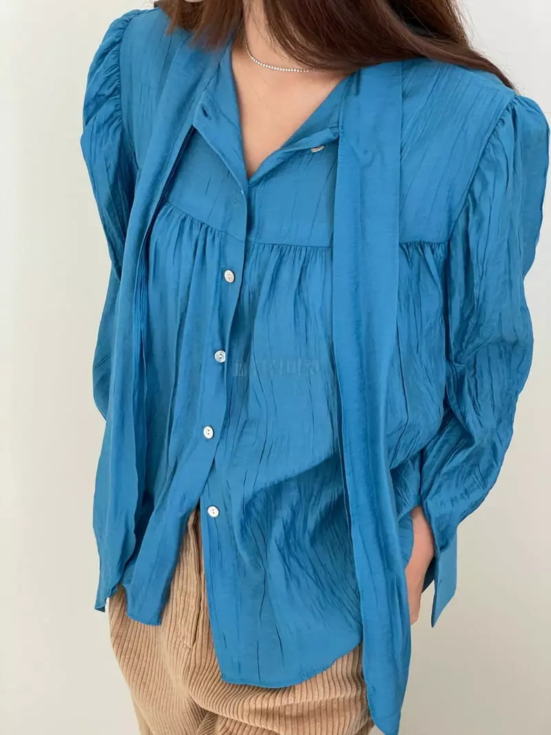 Sandalwood - Korean Women Fashion - #momslook - Niss Blouse - 9