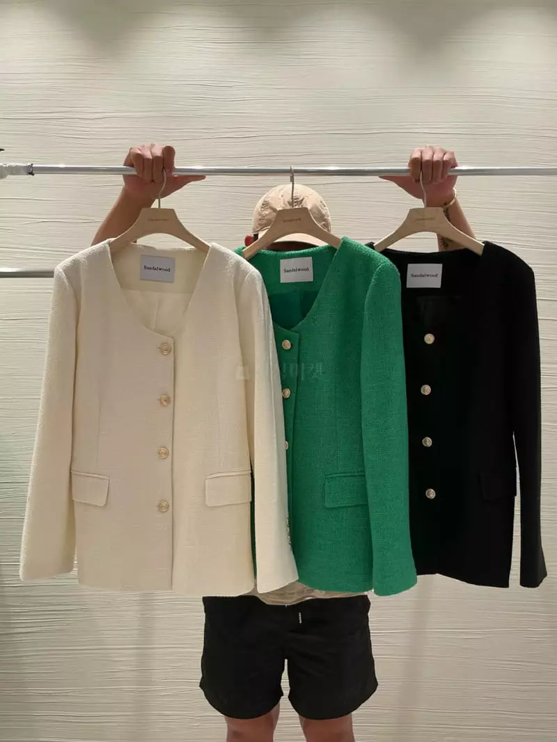 Sandalwood - Korean Women Fashion - #momslook - Canelle Jacket - 6