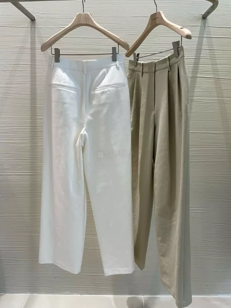 Sandalwood - Korean Women Fashion - #pursuepretty - Two Tuck Pnats - 11
