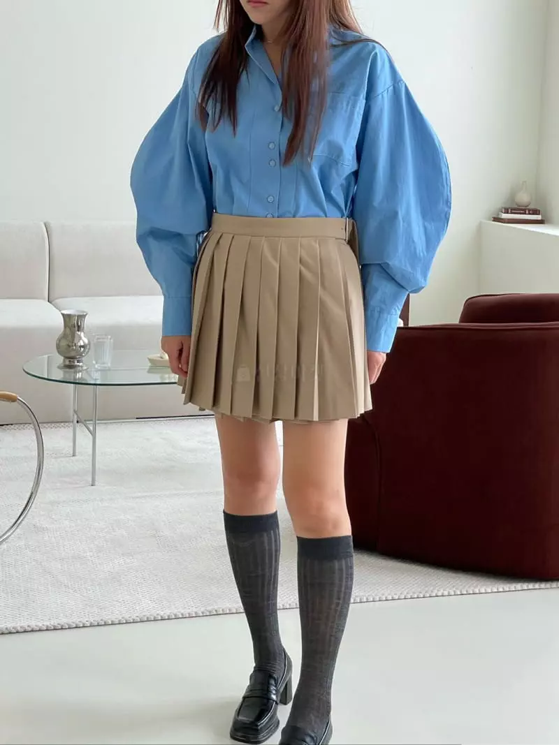 Sandalwood - Korean Women Fashion - #pursuepretty - Clif Shirt - 10