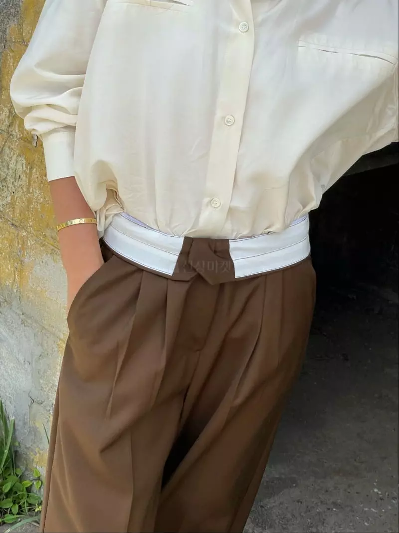Sandalwood - Korean Women Fashion - #pursuepretty - Out Pants - 5