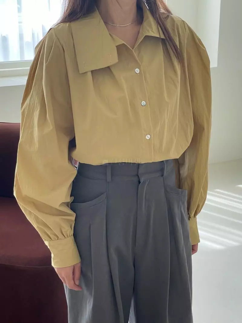 Sandalwood - Korean Women Fashion - #vintagekidsstyle - Still Blouse - 4