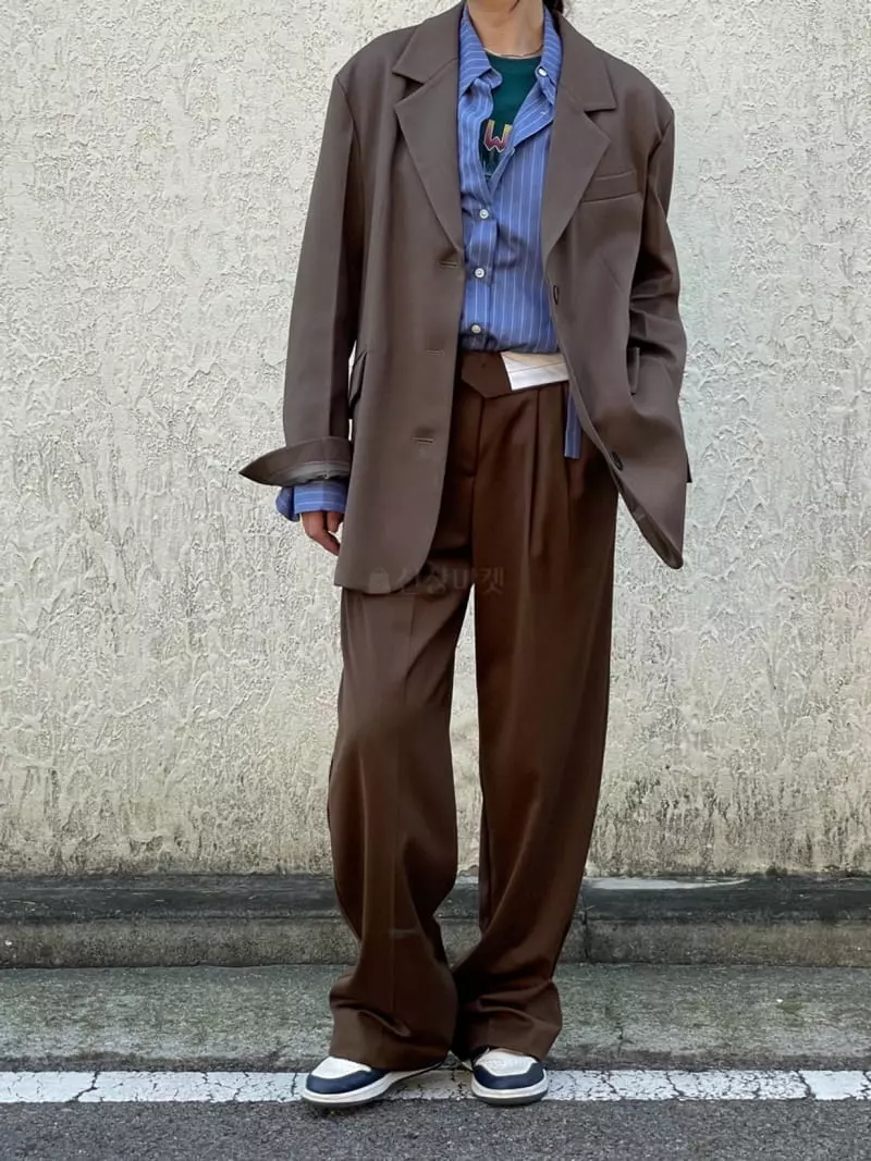 Sandalwood - Korean Women Fashion - #restrostyle - Out Pants - 6