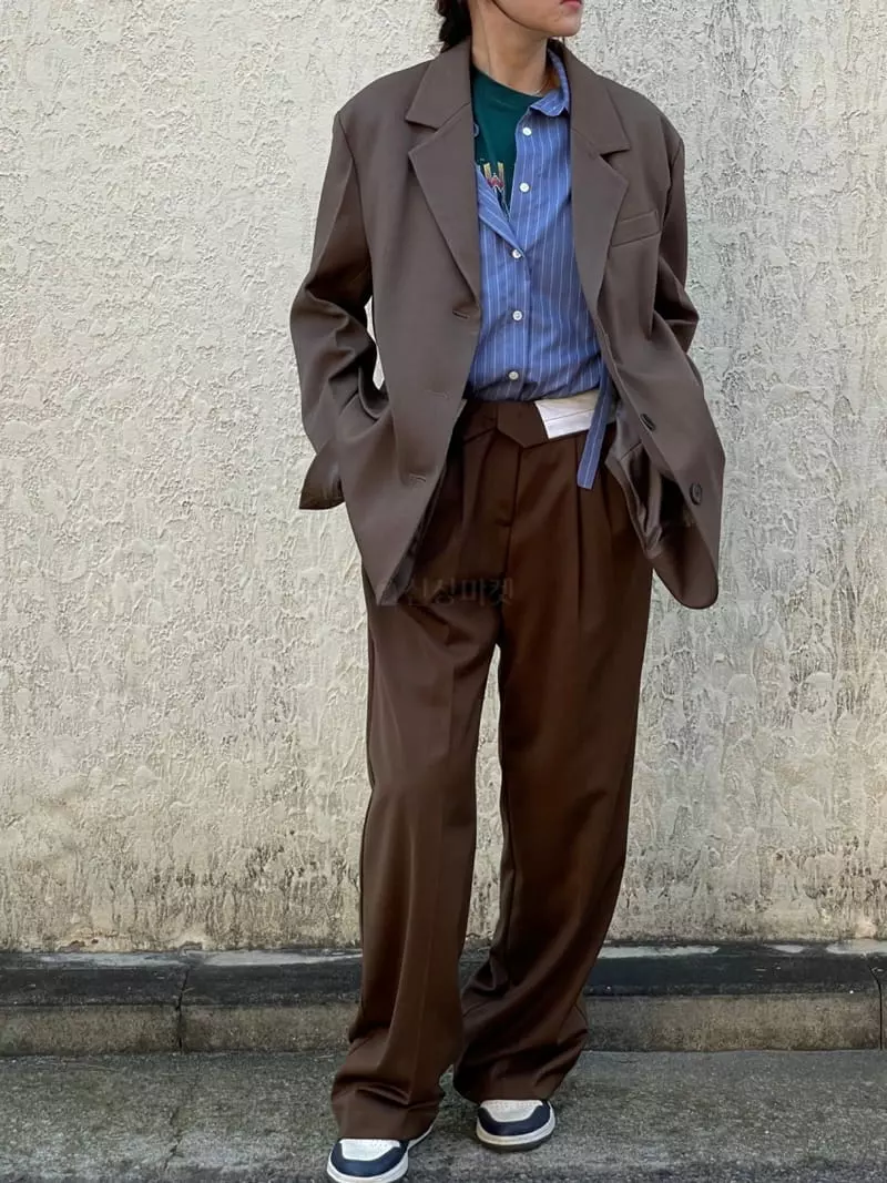 Sandalwood - Korean Women Fashion - #romanticstyle - Out Pants - 7
