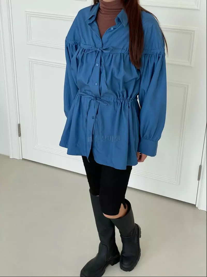 Sandalwood - Korean Women Fashion - #romanticstyle - Lusy Blouse - 2