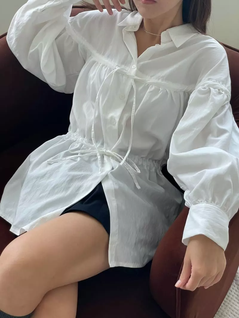 Sandalwood - Korean Women Fashion - #shopsmall - Lusy Blouse - 4