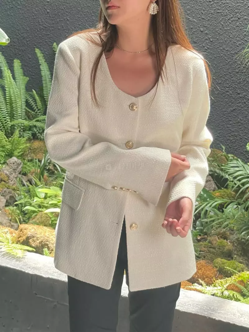 Sandalwood - Korean Women Fashion - #thatsdarling - Canelle Jacket - 2