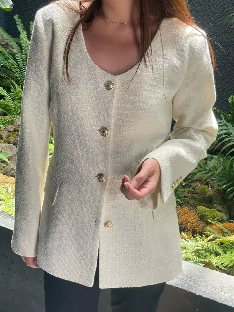 Sandalwood - Korean Women Fashion - #thelittlethings - Canelle Jacket - 3