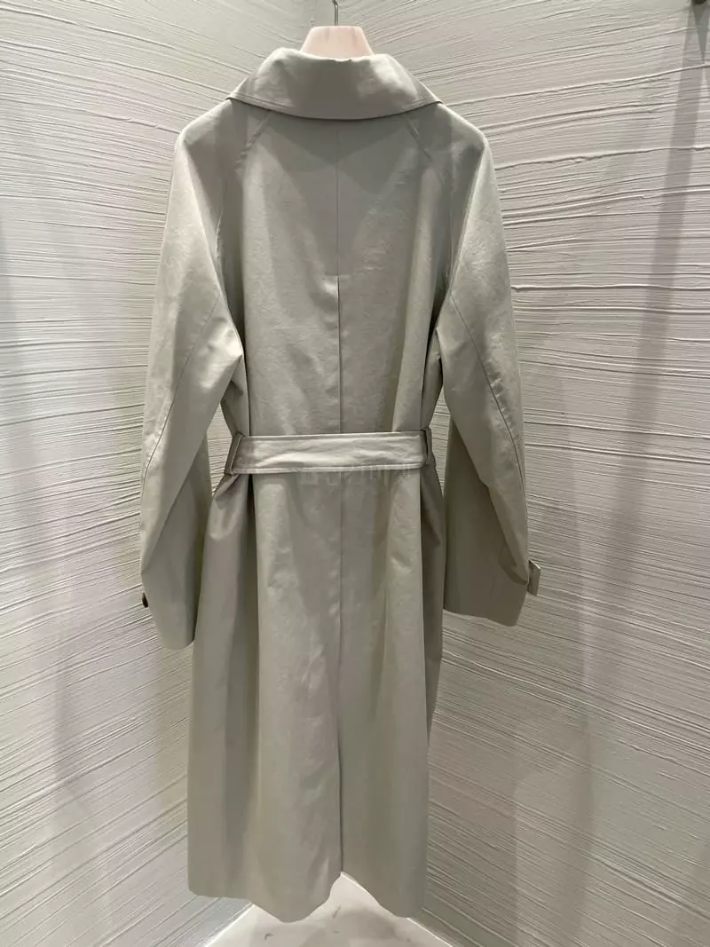 Sandalwood - Korean Women Fashion - #vintageinspired - Slit Coat - 10