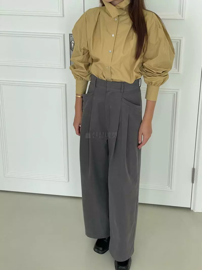 Sandalwood - Korean Women Fashion - #vintageinspired - Still Blouse - 2