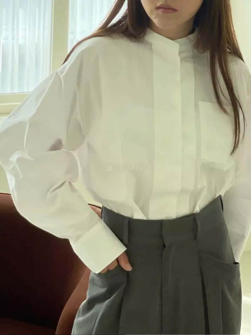 Sandalwood - Korean Women Fashion - #vintagekidsstyle - Clif Blouse - 8