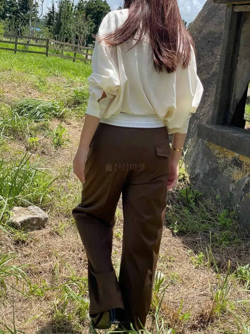 Sandalwood - Korean Women Fashion - #vintageinspired - Out Pants - 4