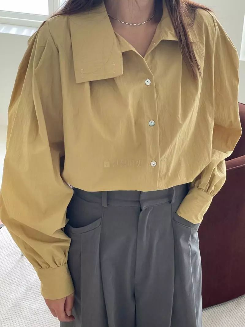 Sandalwood - Korean Women Fashion - #vintagekidsstyle - Still Blouse - 3