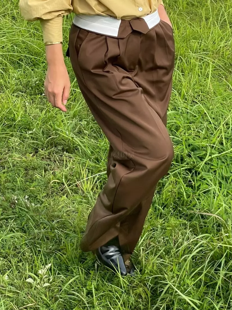 Sandalwood - Korean Women Fashion - #womensfashion - Out Pants - 2