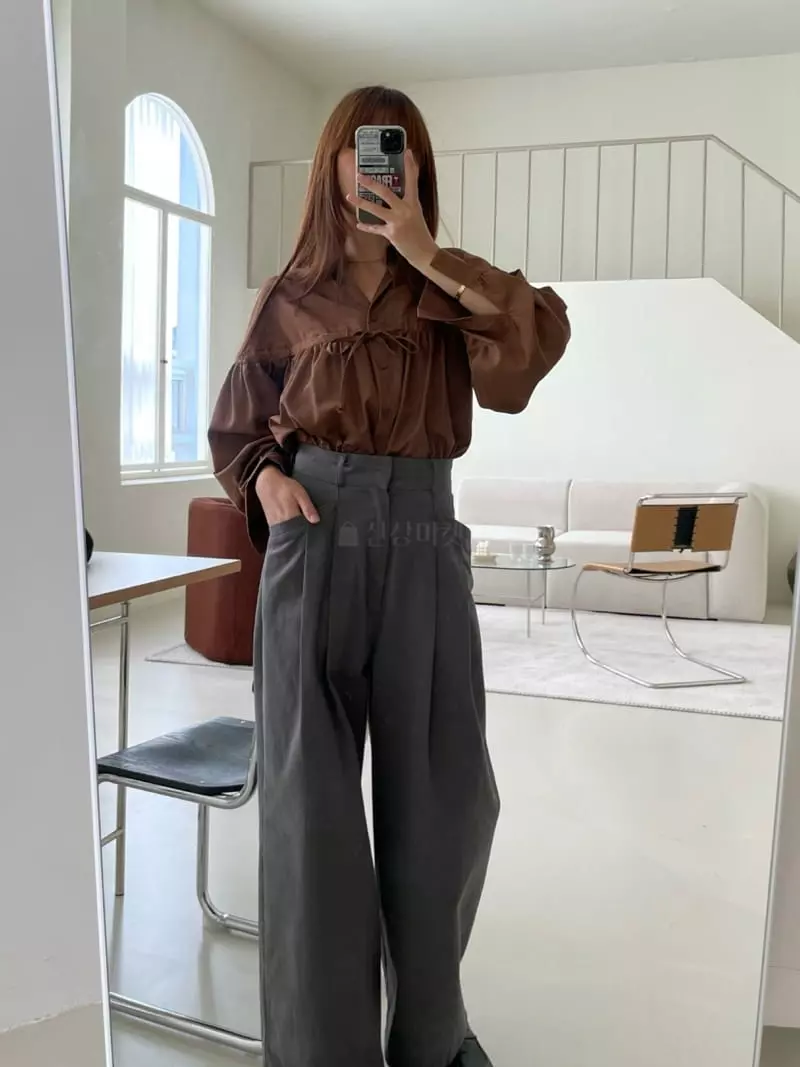 Sandalwood - Korean Women Fashion - #womensfashion - Lusy Blouse - 11