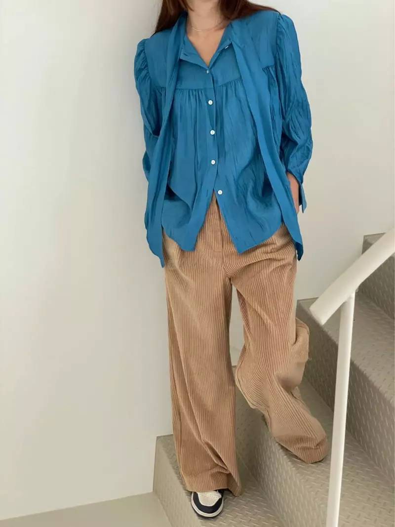 Sandalwood - Korean Women Fashion - #womensfashion - Niss Blouse - 8
