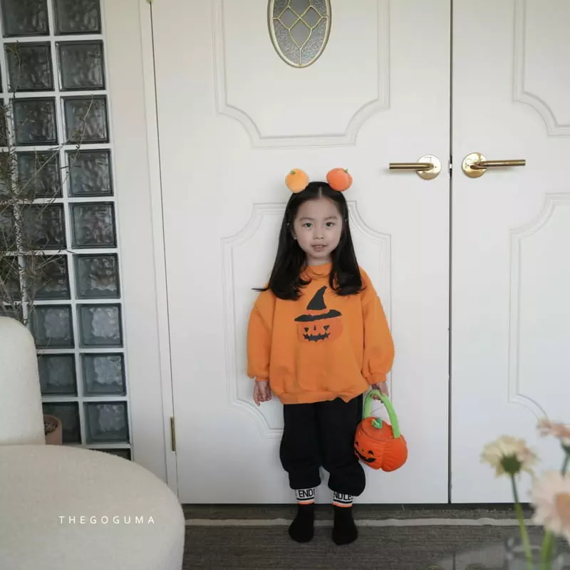 Shinseage Kids - Korean Children Fashion - #designkidswear - Halloween Pumpkin Sweatshirt