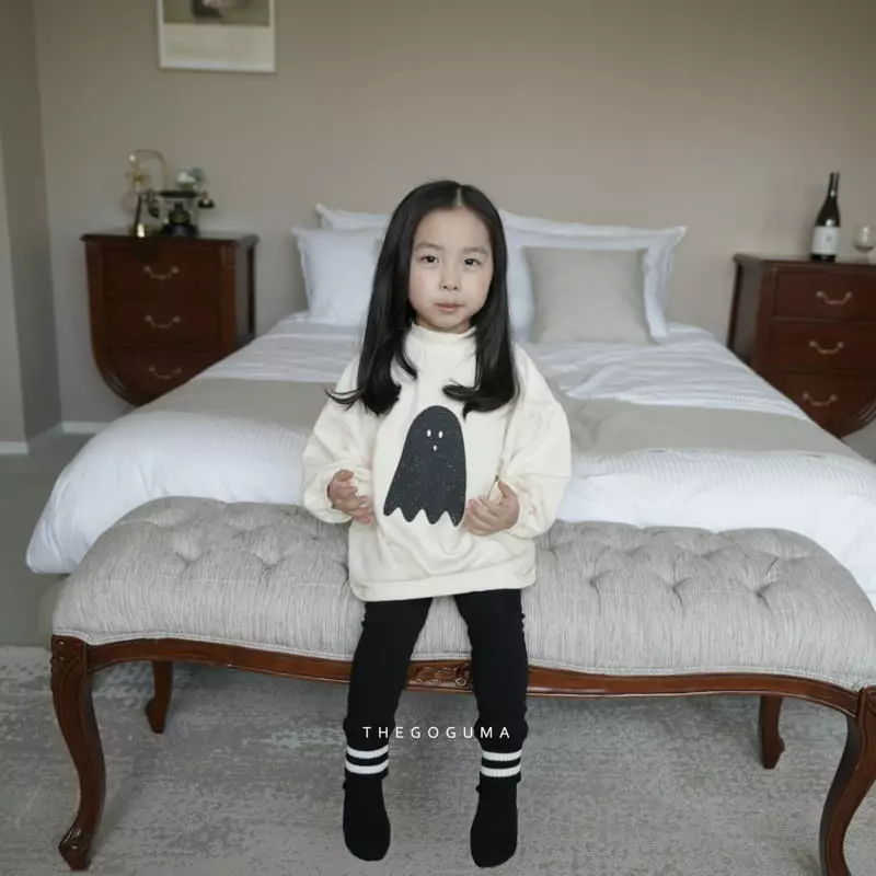 Shinseage Kids - Korean Children Fashion - #discoveringself - Ghost Fleece Long Tee