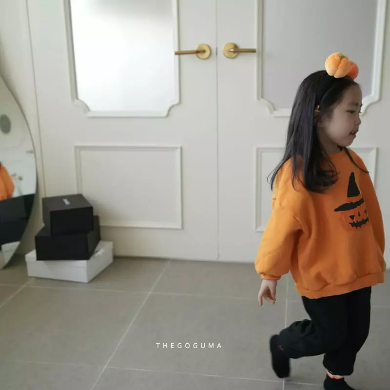 Shinseage Kids - Korean Children Fashion - #fashionkids - Halloween Pumpkin Sweatshirt - 3