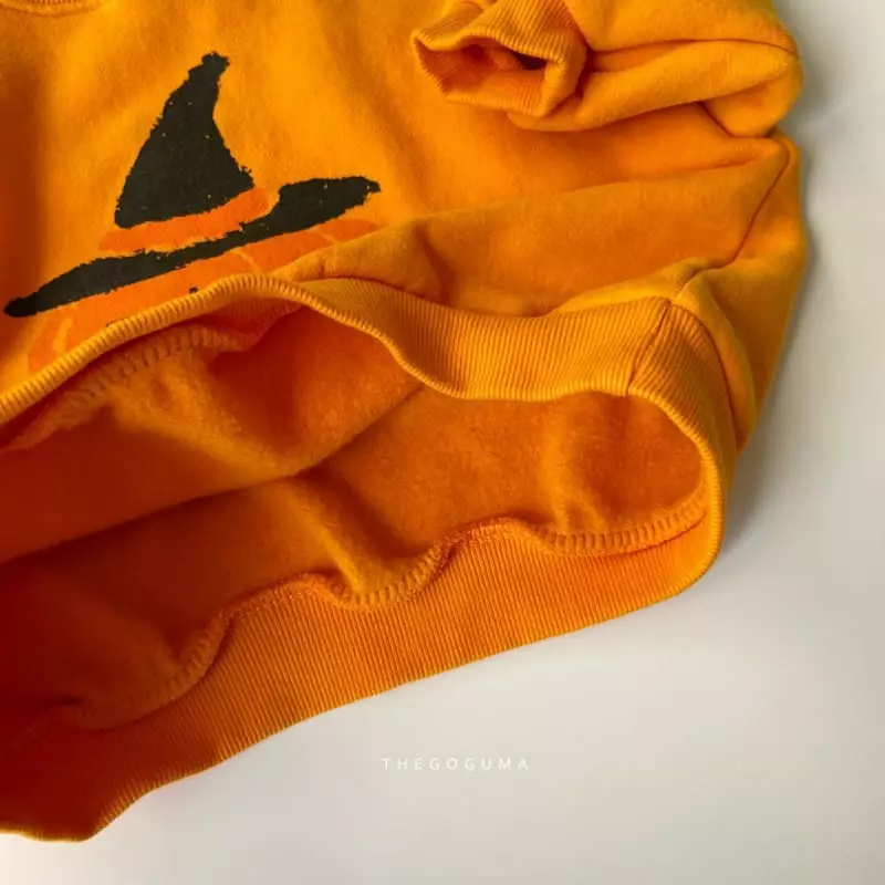 Shinseage Kids - Korean Children Fashion - #kidzfashiontrend - Halloween Pumpkin Sweatshirt - 6