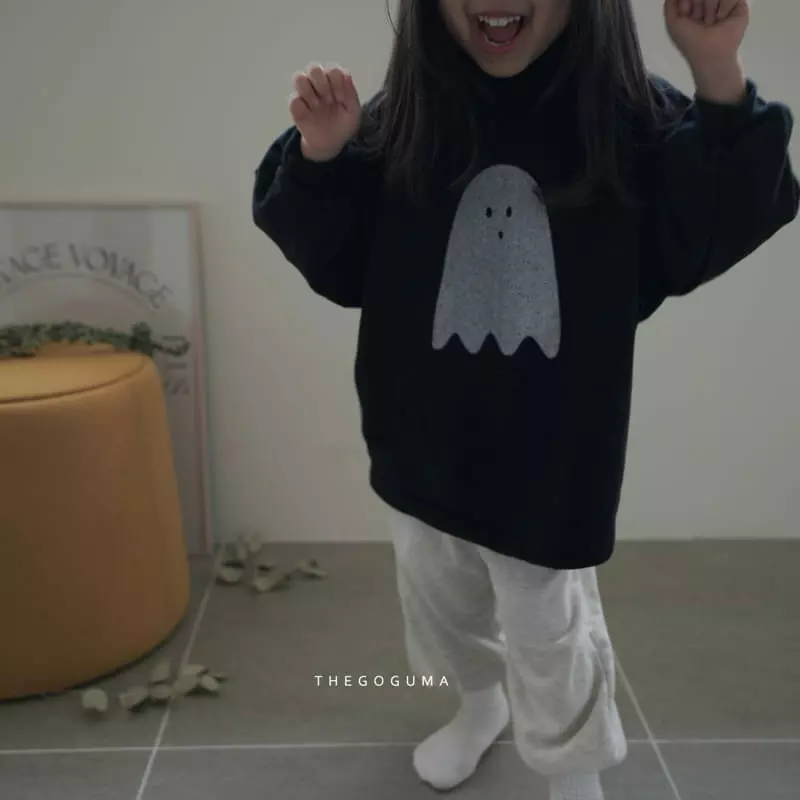 Shinseage Kids - Korean Children Fashion - #kidzfashiontrend - Ghost Fleece Long Tee - 5