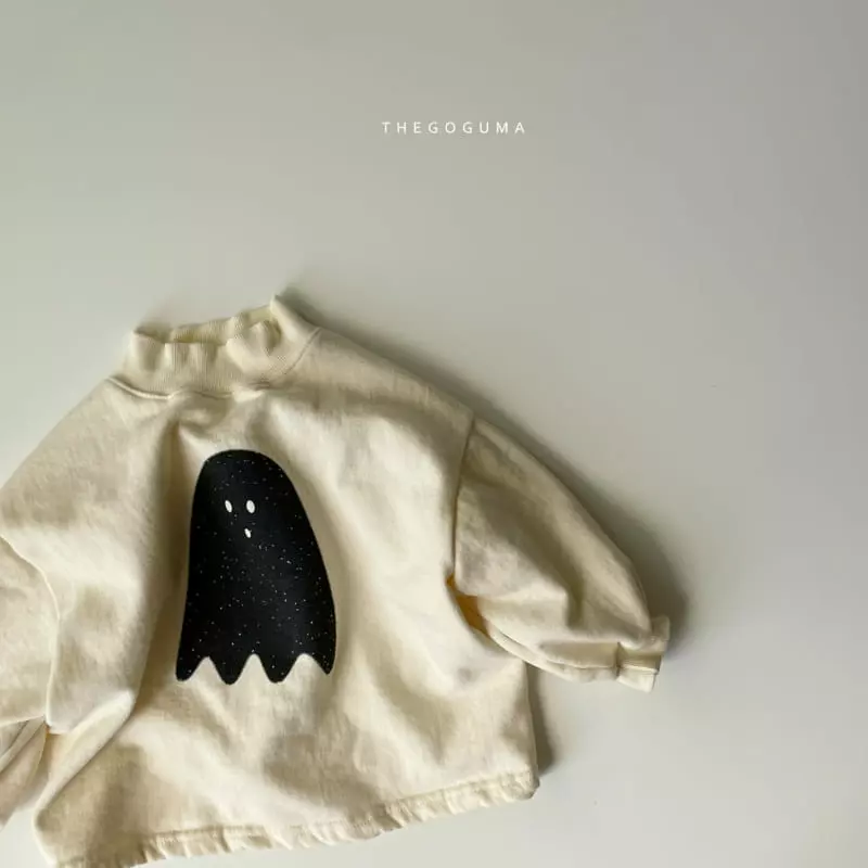Shinseage Kids - Korean Children Fashion - #magicofchildhood - Ghost Fleece Long Tee - 8