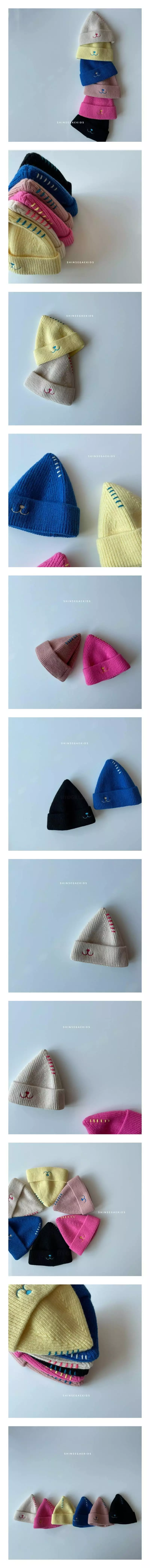 Shinseage Kids - Korean Children Fashion - #todddlerfashion - Triangle Beanie