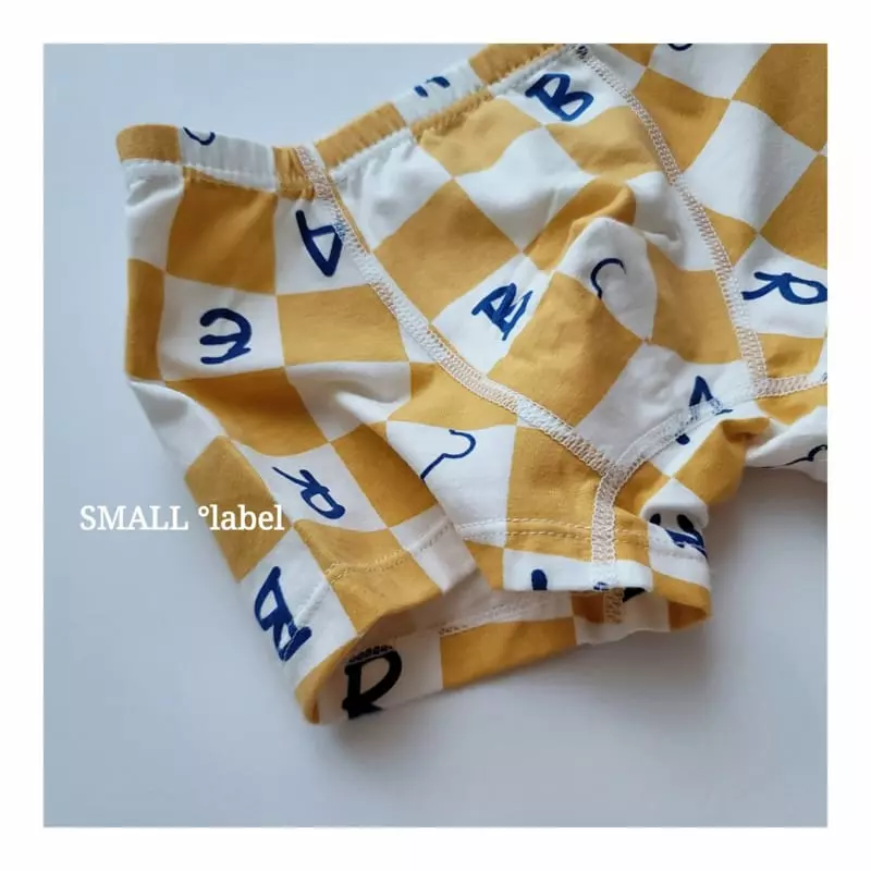 Small Label - Korean Children Fashion - #Kfashion4kids - Smile Underwear Set - 5