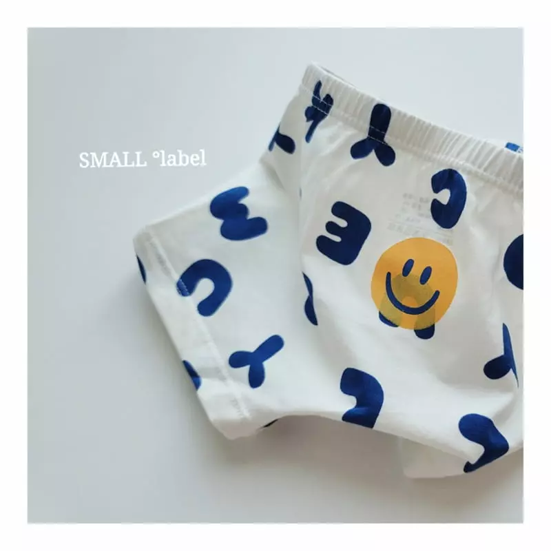 Small Label - Korean Children Fashion - #childofig - Smile Underwear Set - 10