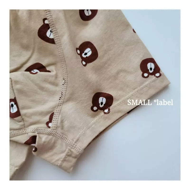 Small Label - Korean Children Fashion - #childofig - Green Bear Underwear Set - 9