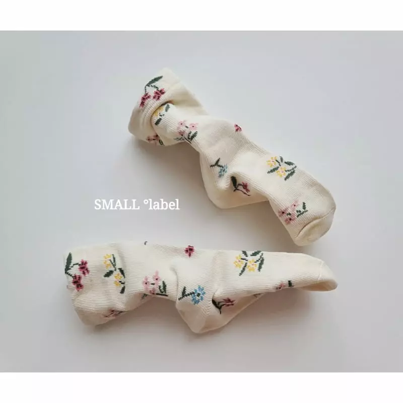 Small Label - Korean Children Fashion - #childofig - Flower Nori Socks Set - 7