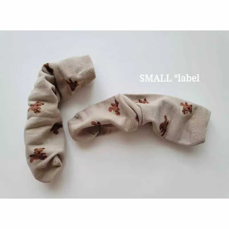 Small Label - Korean Children Fashion - #childrensboutique - Teddy Bear A Socks Set  - 5