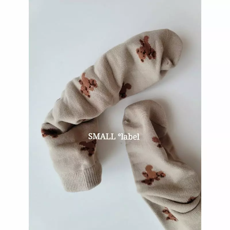 Small Label - Korean Children Fashion - #designkidswear - Teddy Bear A Socks Set  - 6