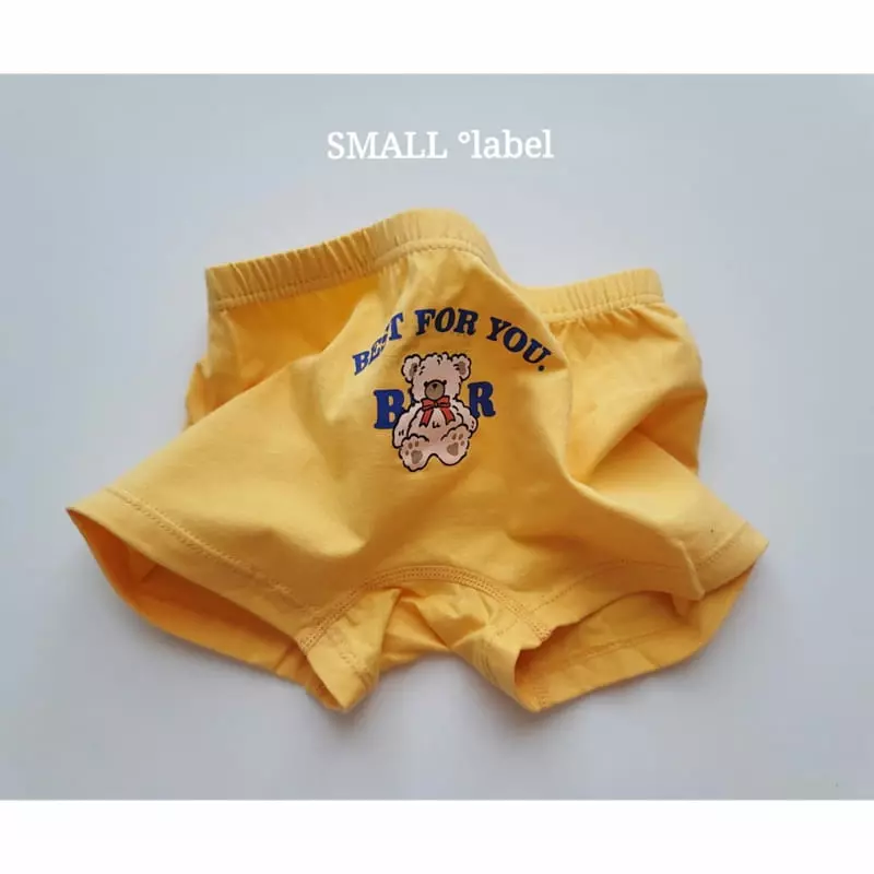 Small Label - Korean Children Fashion - #kidsshorts - Smile Underwear Set - 2