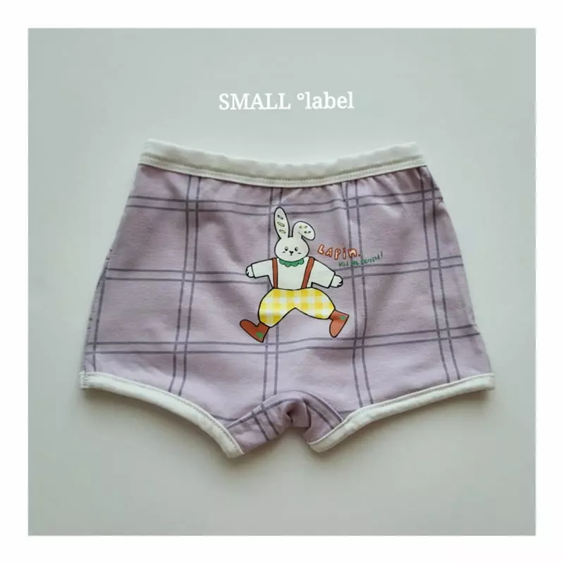 Small Label - Korean Children Fashion - #magicofchildhood - Purple Rabbit Underwear Set - 6