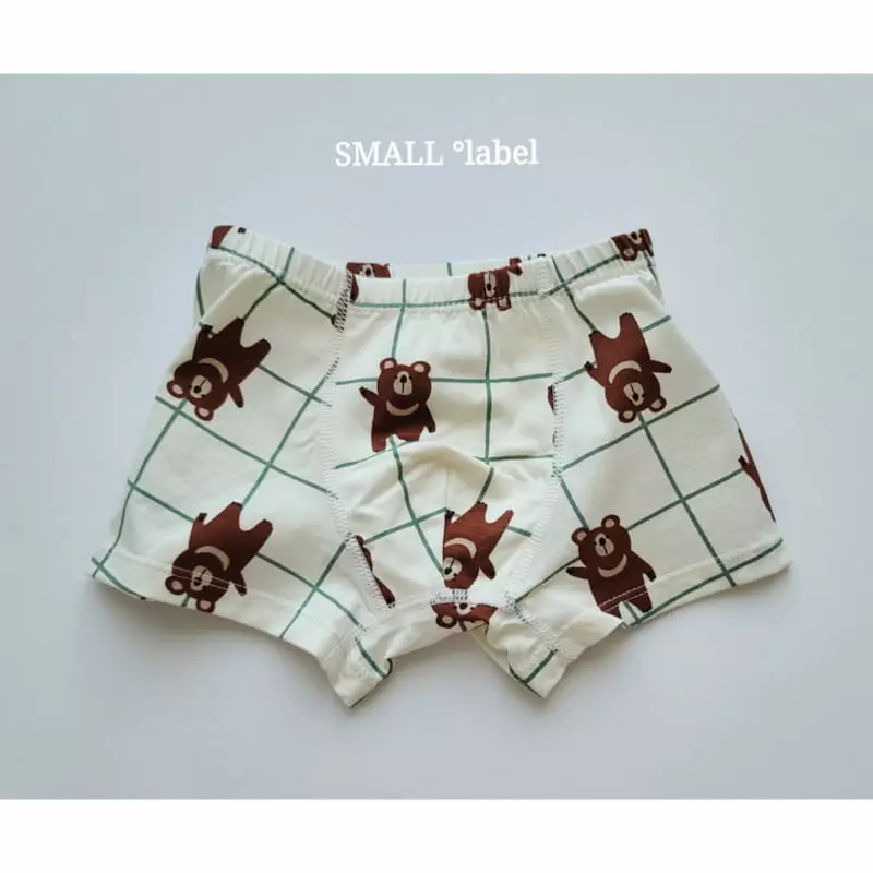 Small Label - Korean Children Fashion - #minifashionista - Green Bear Underwear Set - 6
