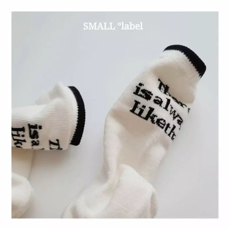 Small Label - Korean Children Fashion - #prettylittlegirls - Nomal A Socks Set - 2