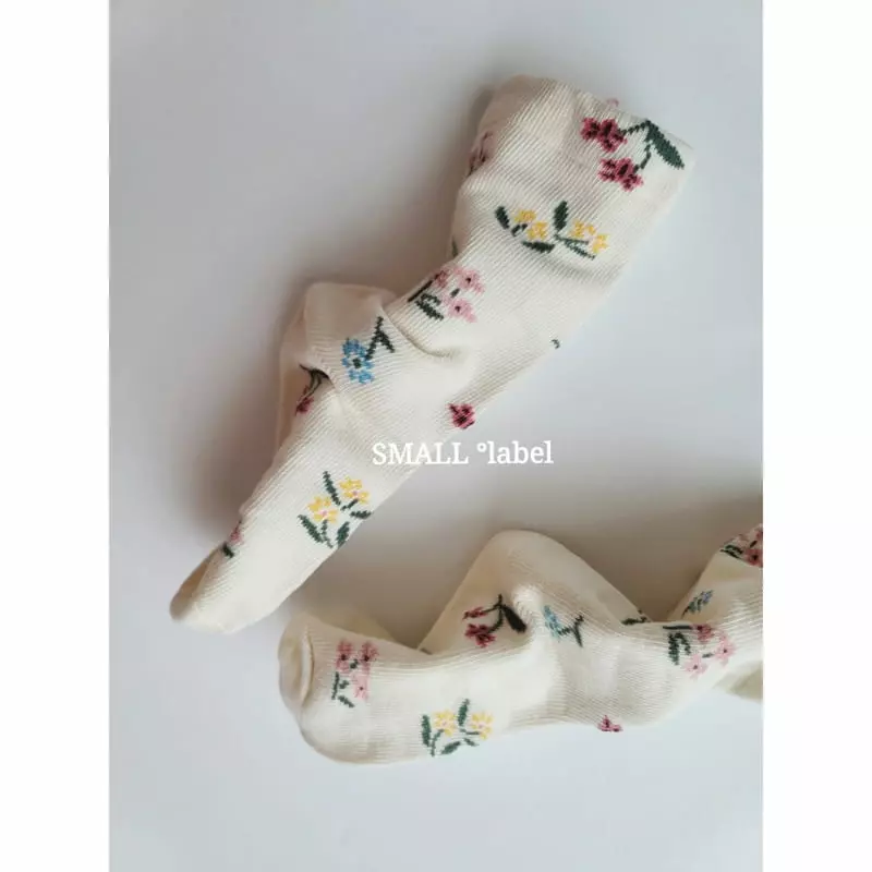 Small Label - Korean Children Fashion - #stylishchildhood - Flower Nori Socks Set - 6