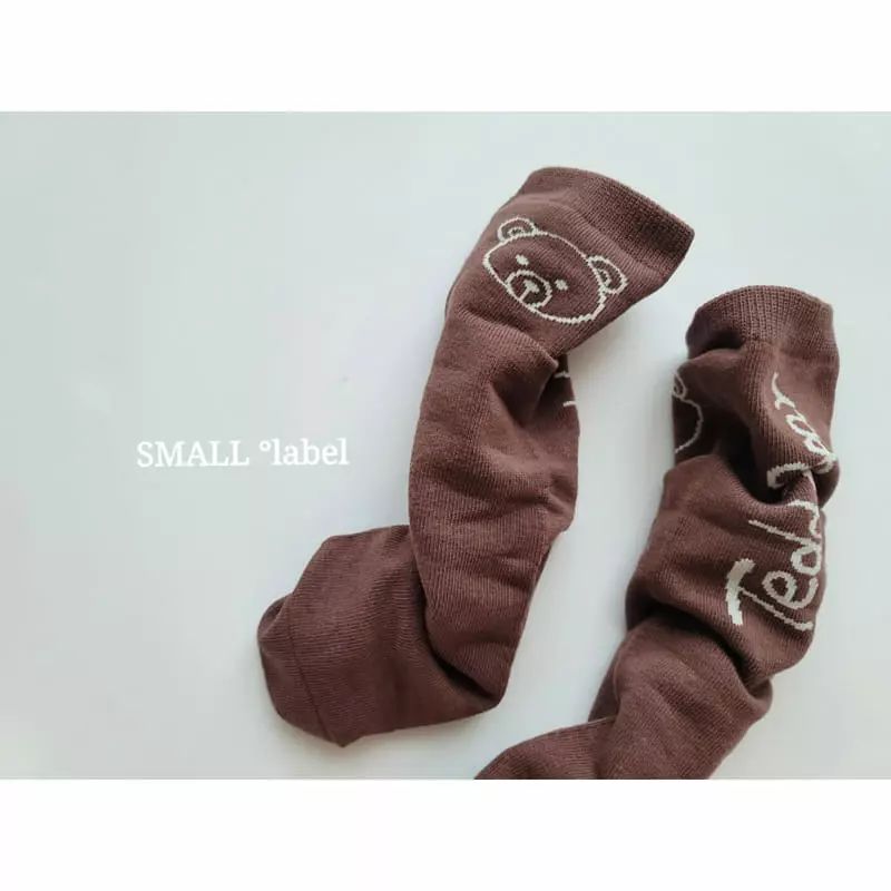 Small Label - Korean Children Fashion - #stylishchildhood - Teddy Bear A Socks Set  - 3